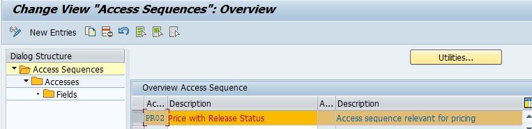 Custom Access Sequence 