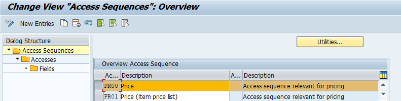 Standard Access Sequence 